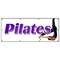 Signmission PILATES BANNER SIGN physical fitness instructor class training weight B-96 Pilates - alternate 1